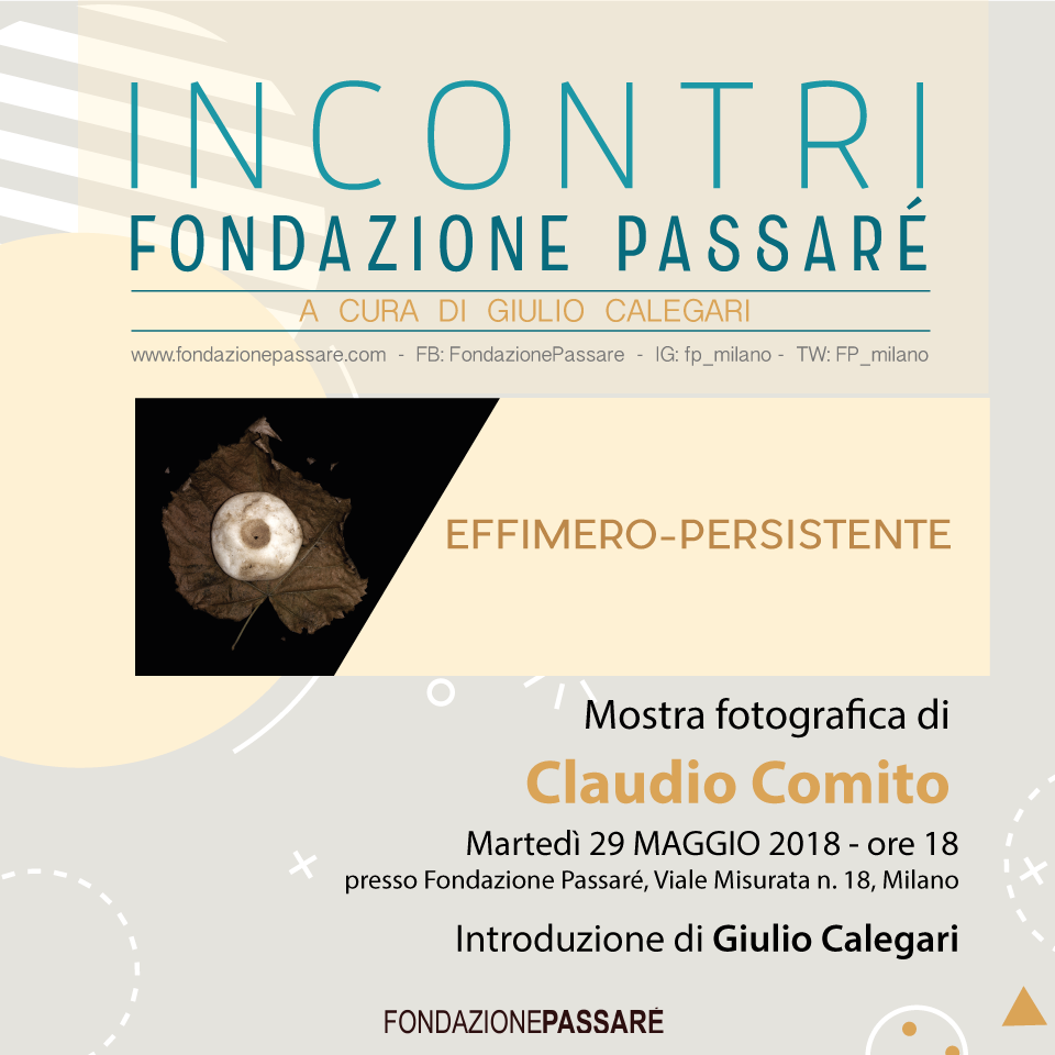 Incontri Passaré, Giulio Calegari, Claudio Comito, mostra fotografica, foto, incontro, arte, livelli, archeologia