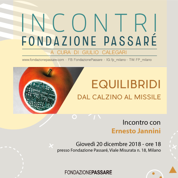 Incontri Passaré, Ernesto Jannini, Giulio Calegari, Equilibridi