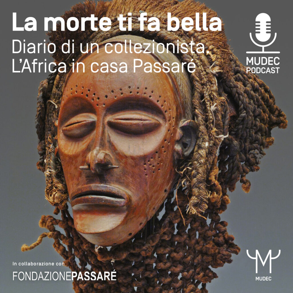 Podcast Africa A Casa Passaré seconda puntata Maschera Pwo Etnia Chokwe Arte Africana Cultura Africana Storie Di Viaggio Alessandro Passaré (MUDEC)