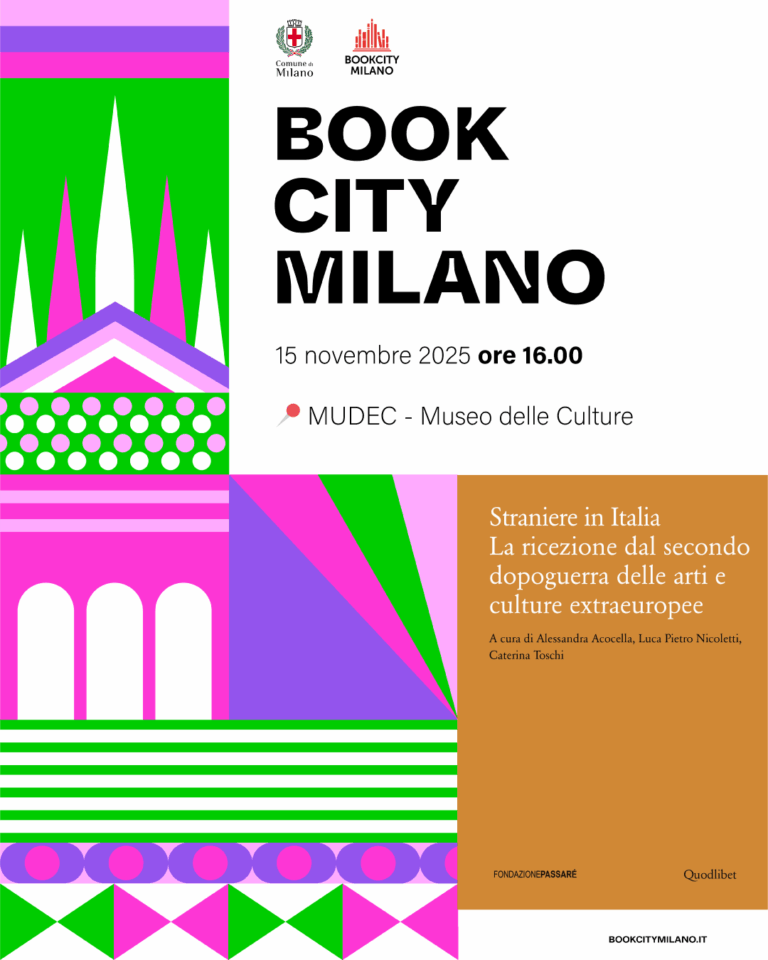 Bookcity Milano, presentazione Straniere in Italia, Biblioteca Passaré